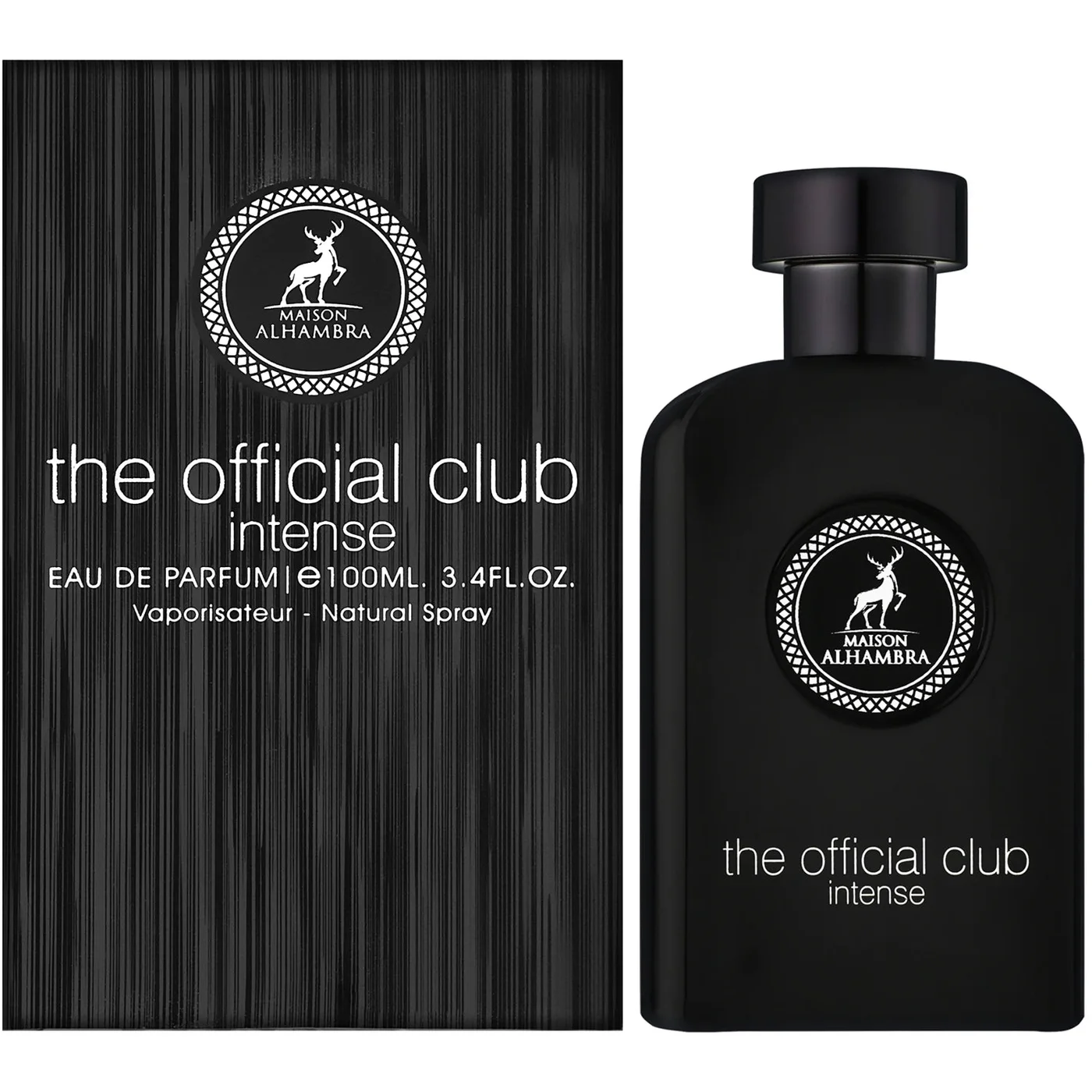 The Official Club Intense 3.4 oz EDP for men bottle