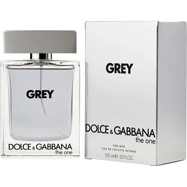 Dolce & Gabbana The One Grey Intense 3.3 oz EDT for men bottle
