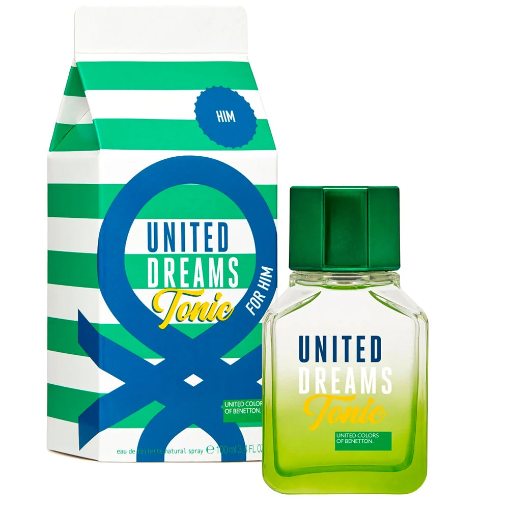 United Dreams Tonic 3.4 oz EDT for men bottle
