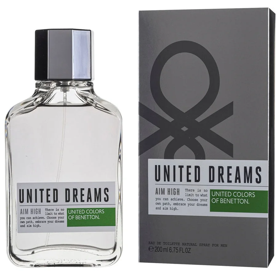 United Dreams Aim High 6.7 oz EDT for men bottle