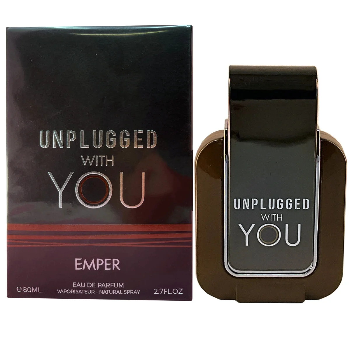 Unplugged With You 2.7 oz EDP for men bottle