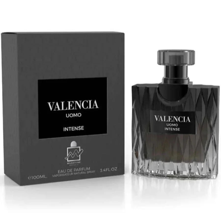 Valencia Uomo Intense 3.4 oz EDP for men bottle