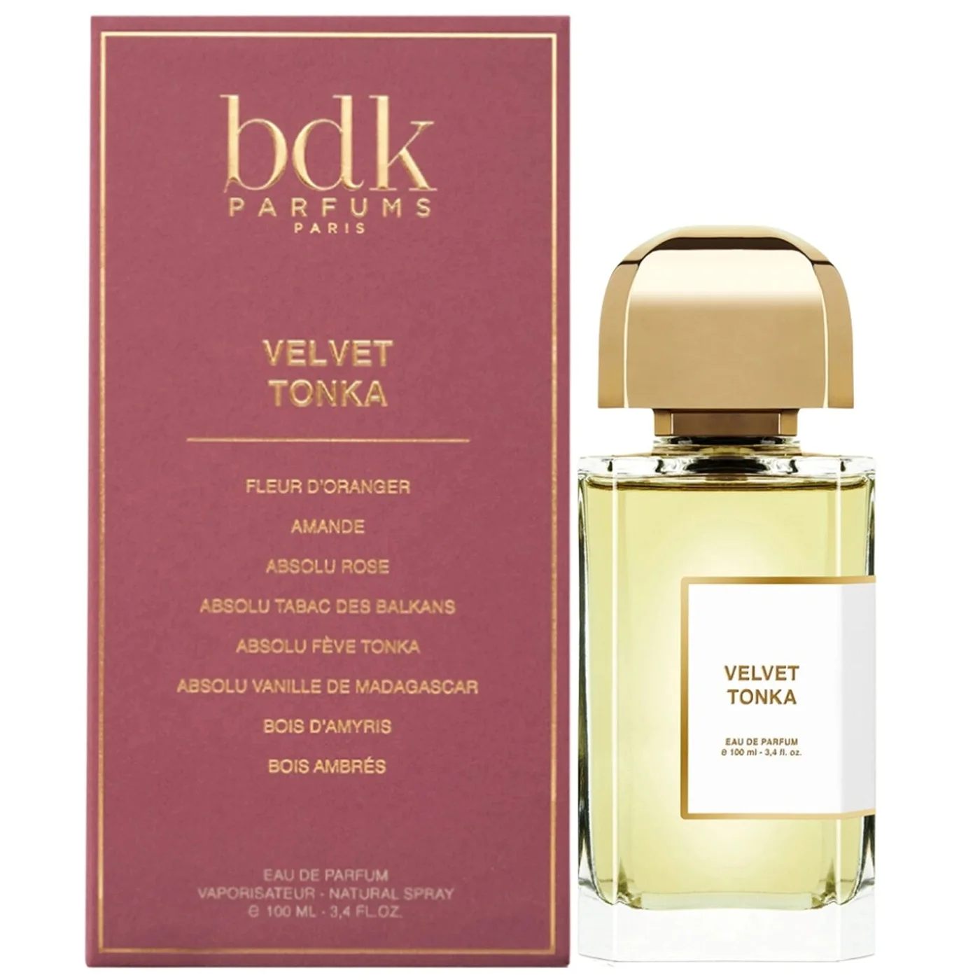 Velvet Tonka 3.3 oz EDP Unisex bottle