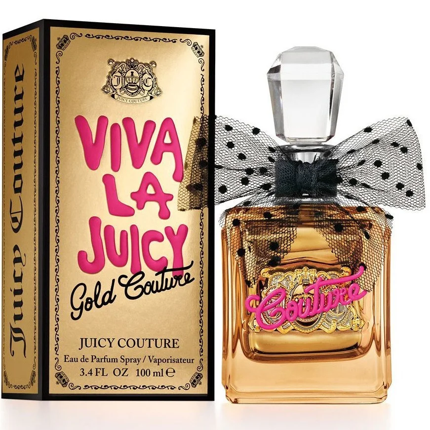 Viva La Juicy Gold Couture 3.4 oz EDP for women bottle