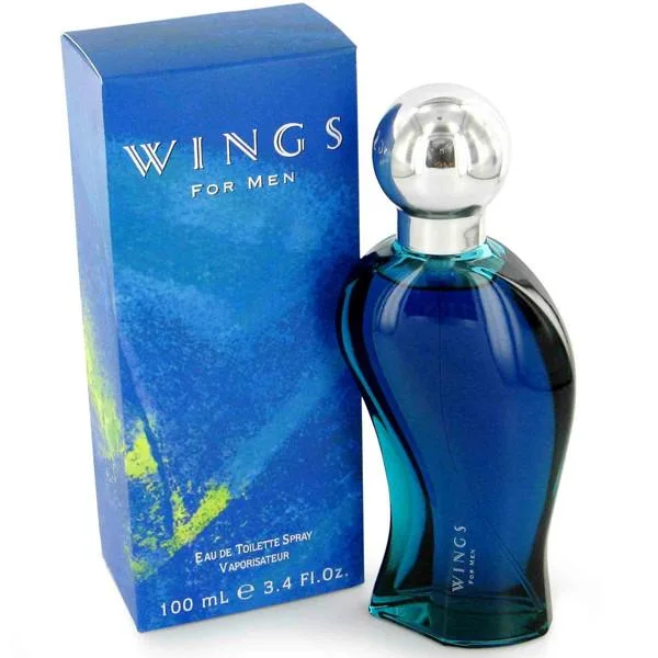 Wings 3.4 oz EDT for men bottle